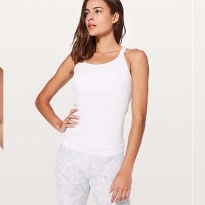Lululemon Ebbs To Street Tank II White